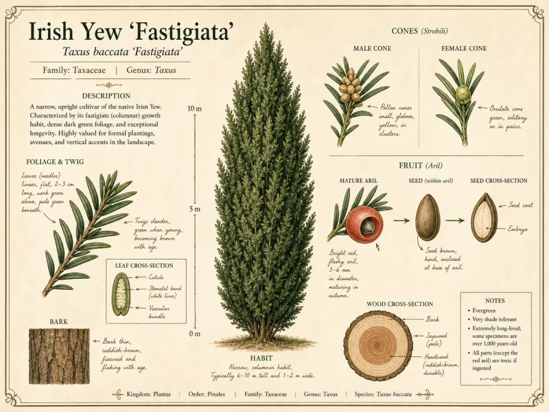 Irish Yew 'Fastigiata'
