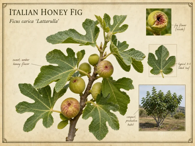 Italian Honey Fig (Ficus carica ‘Lattarulla’)