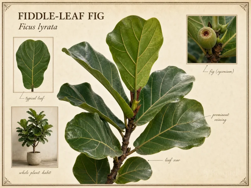 Fiddle-leaf Fig (Ficus lyrata)