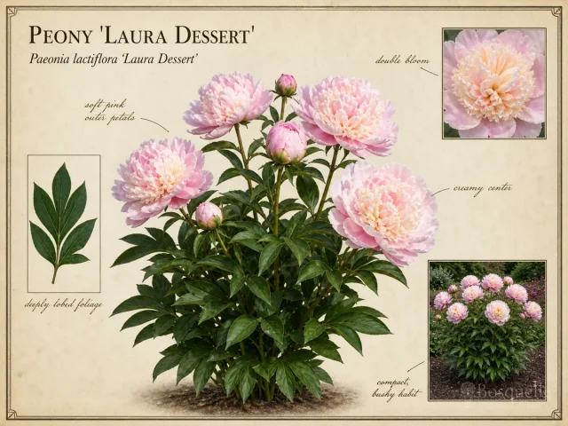 Peony ‘Laura Dessert’ (Paeonia lactiflora ‘Laura Dessert’)