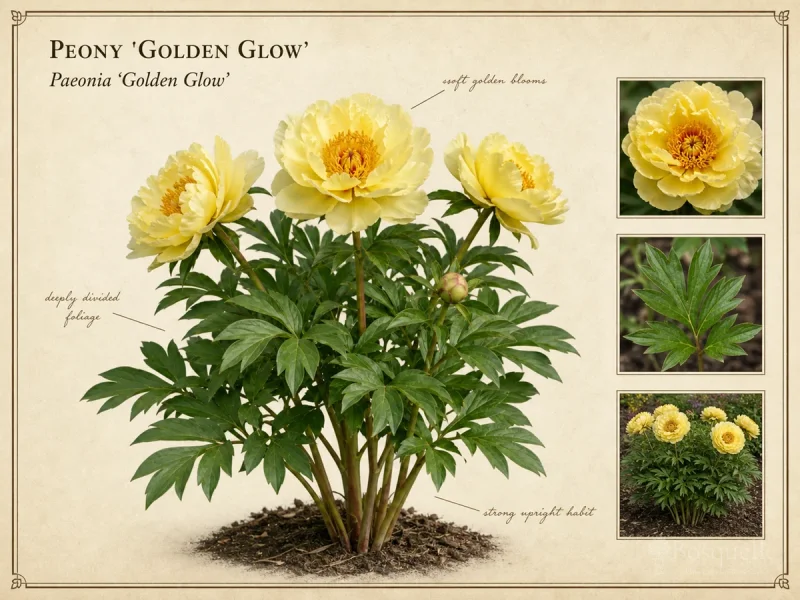 Peony ‘Golden Glow’ (Paeonia ‘Golden Glow’)