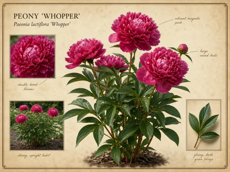 Peony ‘Whopper’ (Paeonia lactiflora ‘Whopper’)