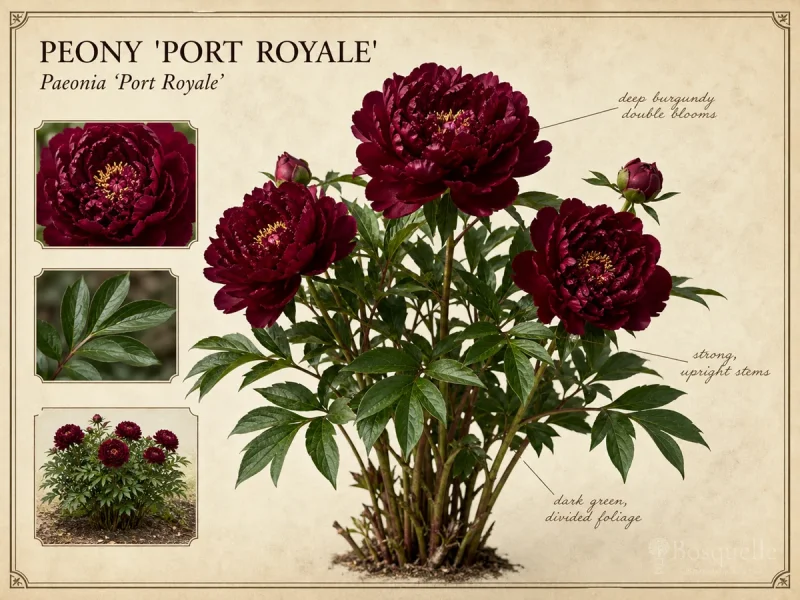 Peony ‘Port Royale’ (Paeonia ‘Port Royale’)