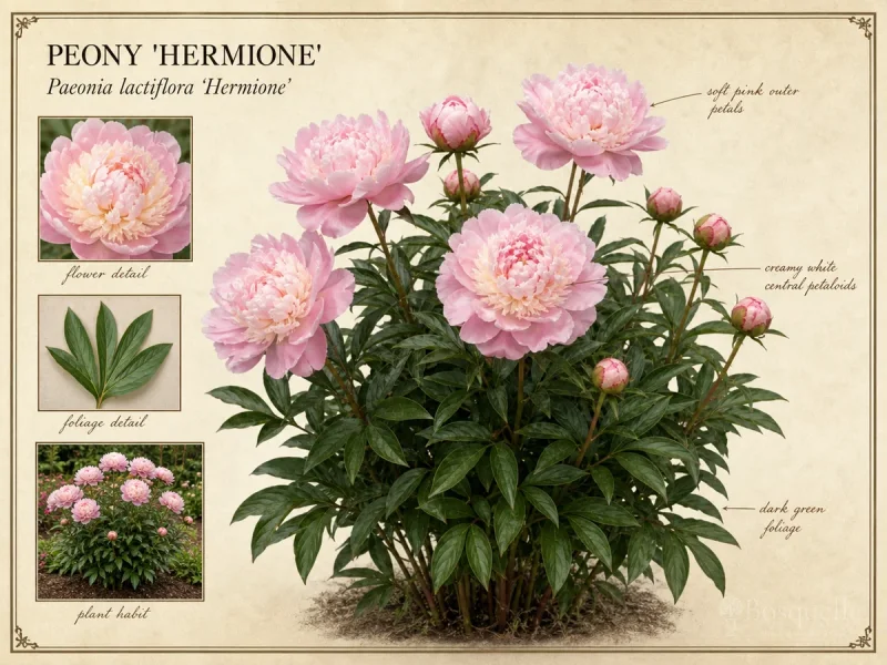 Peony ‘Hermione’ (Paeonia lactiflora ‘Hermione’)