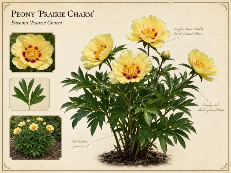 Peony ‘Prairie Charm’ (Paeonia ‘Prairie Charm’)