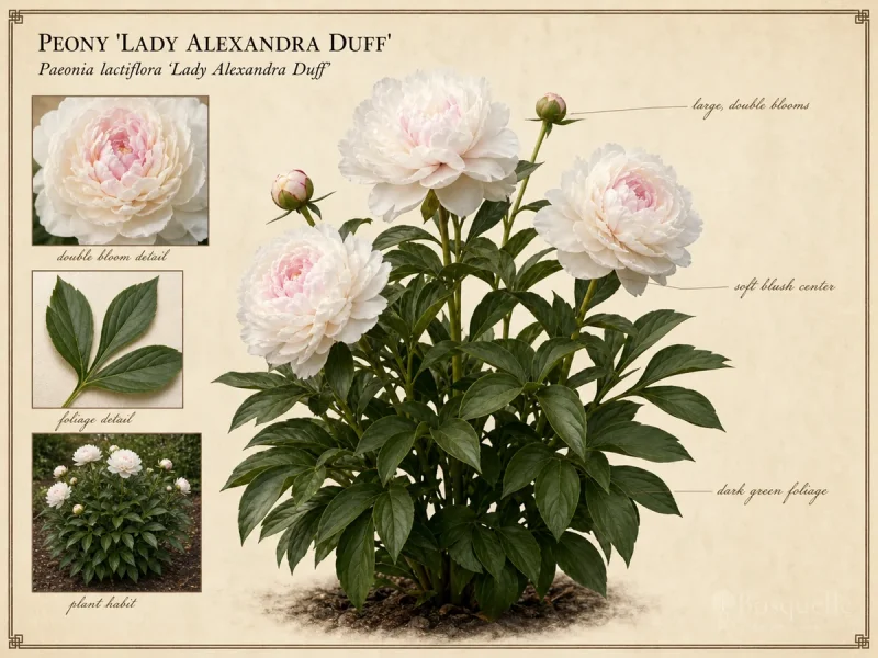 Peony 'Lady Alexandra Duff'