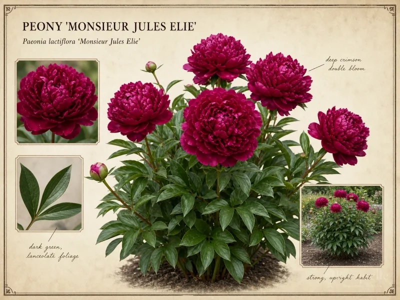 Peony 'Monsieur Jules Elie'