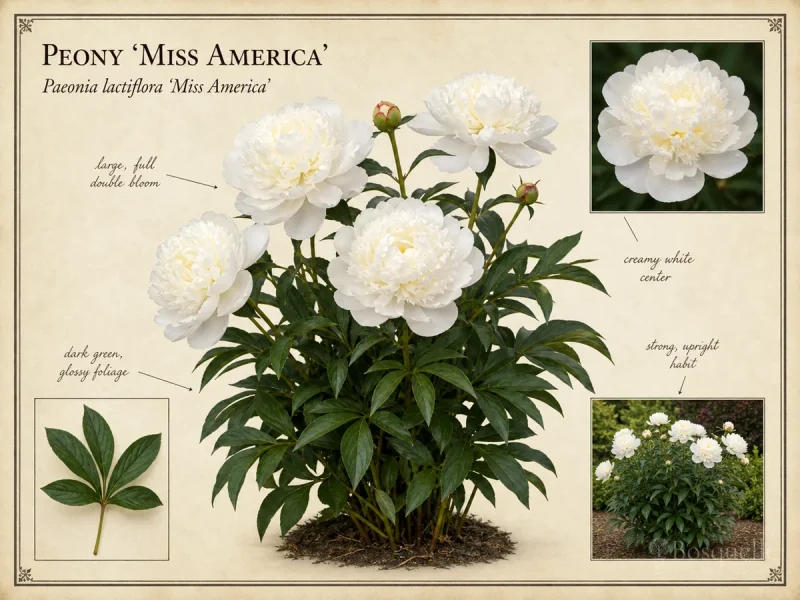 Peony 'Miss America'