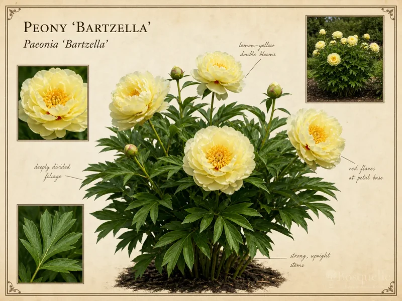 Peony ‘Bartzella’ (Paeonia ‘Bartzella’)