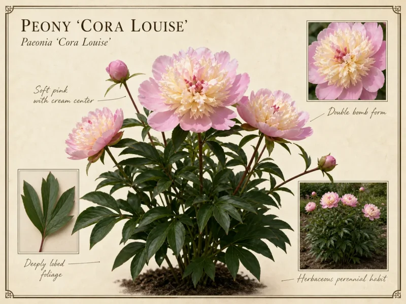 Peony ‘Cora Louise’ (Paeonia ‘Cora Louise’)