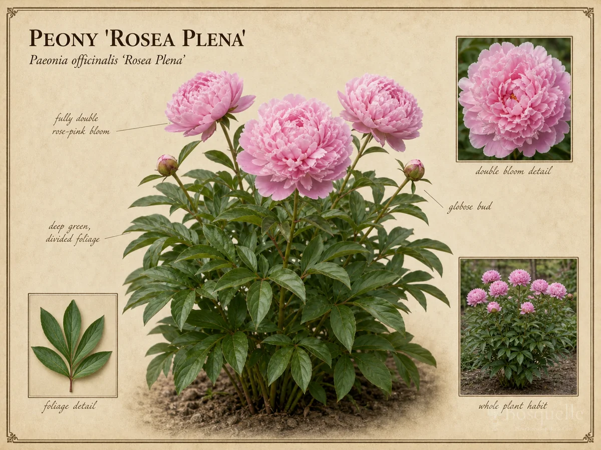 Peony 'Rosea Plena'