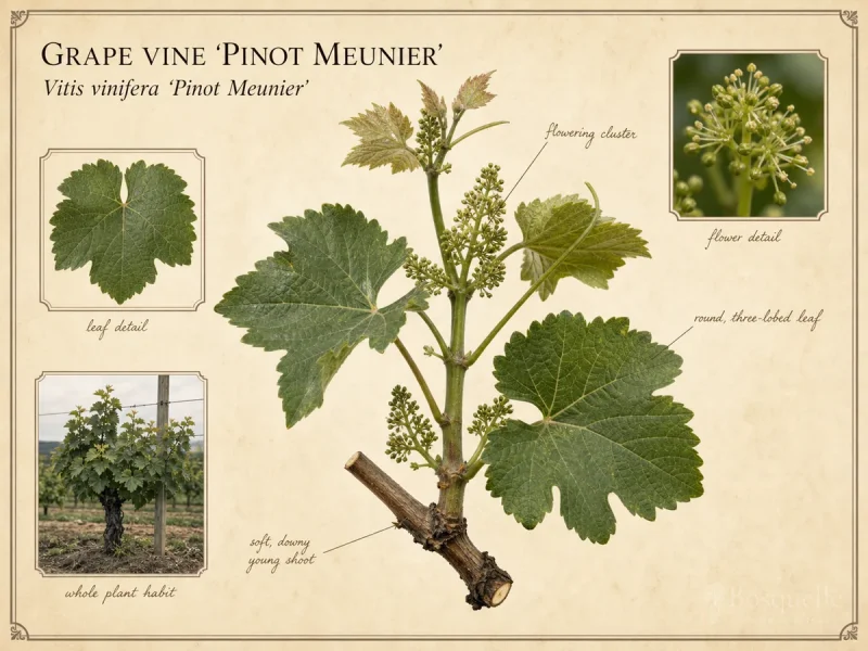 Grape Vine ‘Pinot Meunier’ (Vitis vinifera ‘Pinot Meunier’)