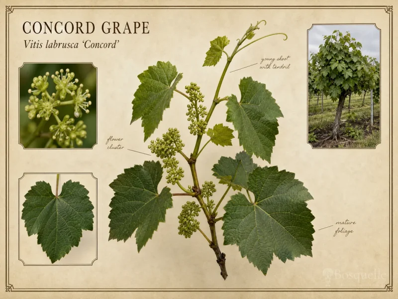 Concord grape (Vitis labrusca ‘Concord’)