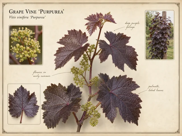 Grape Vine 'Purpurea'
