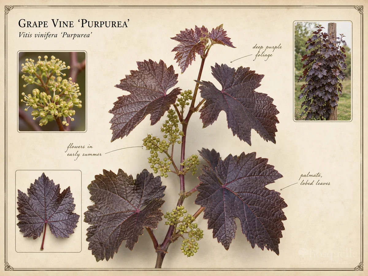 Grape Vine 'Purpurea'