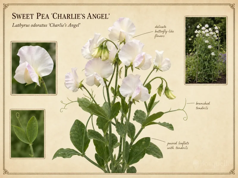 Sweet Pea ‘Charlie’s Angel’ (Lathyrus odoratus ‘Charlie’s Angel’)