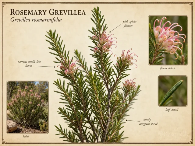 Rosemary Grevillea (Grevillea rosmarinifolia)