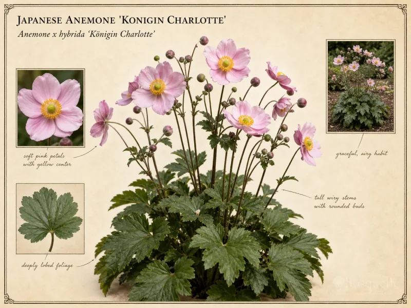 Japanese Anemone 'Konigin Charlotte'