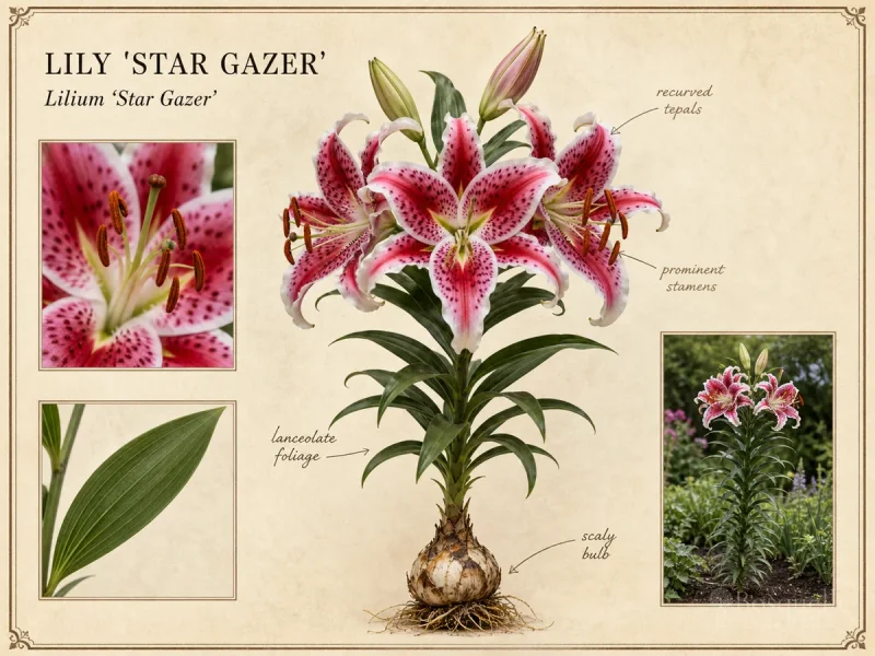 Lily 'Star Gazer'