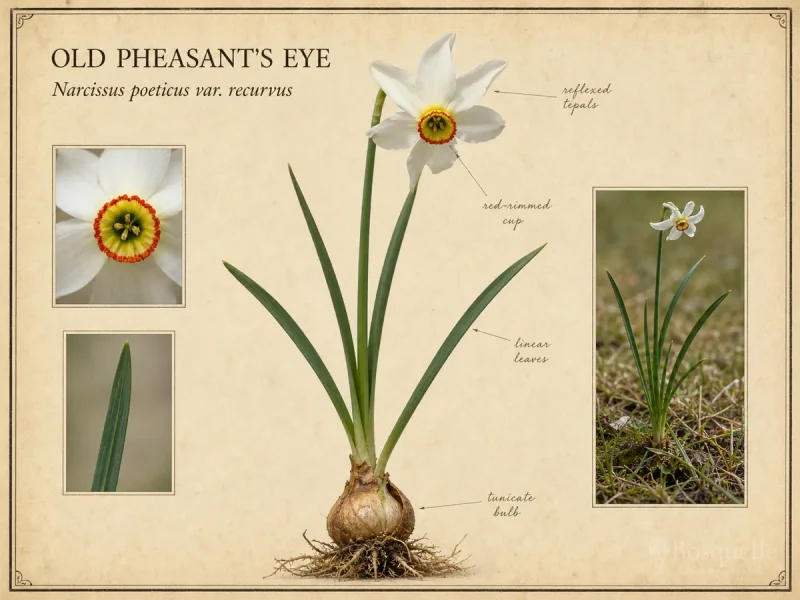 Old Pheasant's Eye — Poeticus / pheasant’s-eye (2)