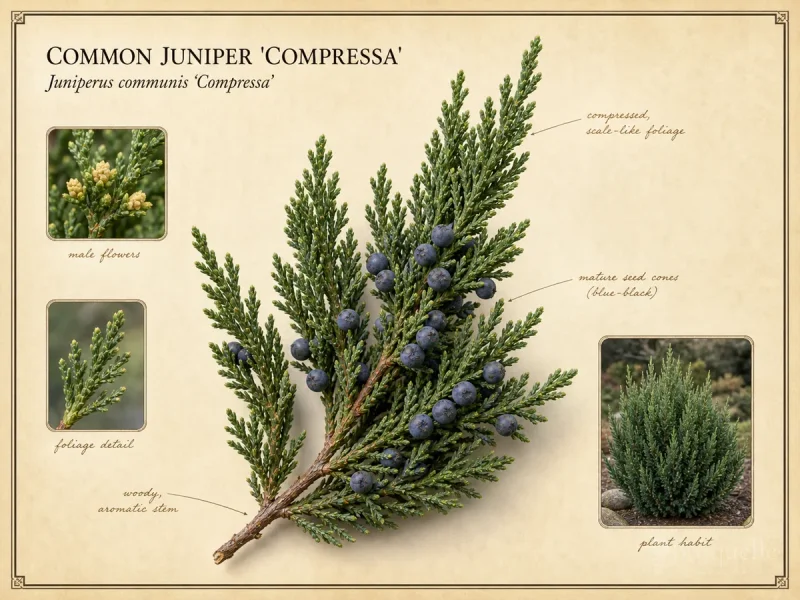 Common Juniper ‘Compressa’ (Juniperus communis ‘Compressa’)