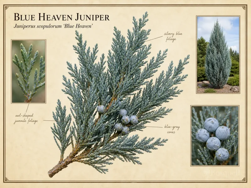 Blue Heaven Juniper (Juniperus scopulorum ‘Blue Heaven’)