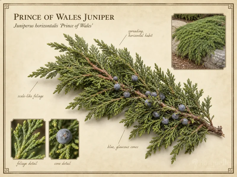 Prince of Wales Juniper (Juniperus horizontalis ‘Prince of Wales’)