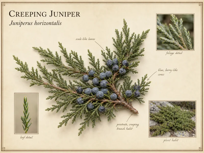 Creeping Juniper (Juniperus horizontalis)