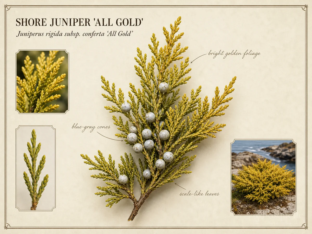 Shore Juniper 'All Gold'