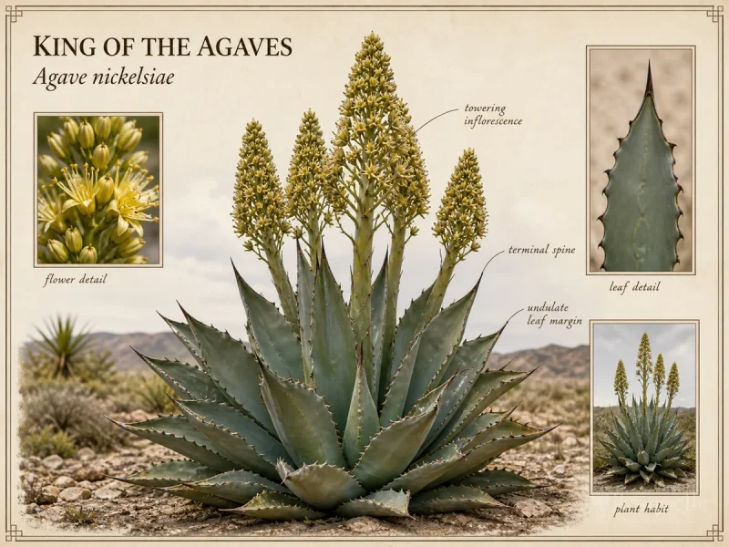 King of the Agaves (Agave nickelsiae)