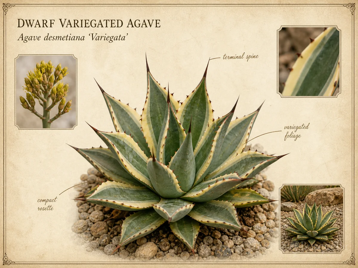 Dwarf Variegated Agave