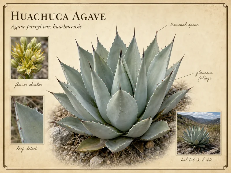Huachuca Agave (Agave parryi var. huachucensis)