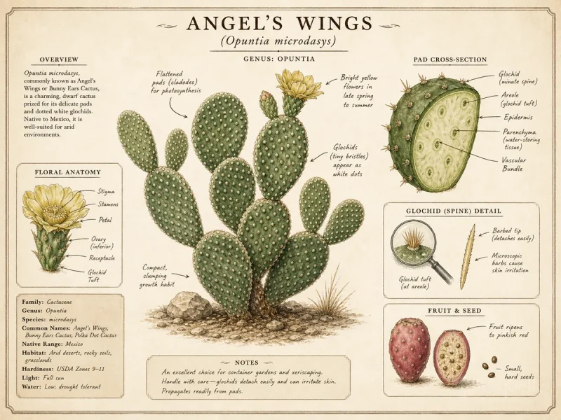 Angel’s Wings (Opuntia microdasys)