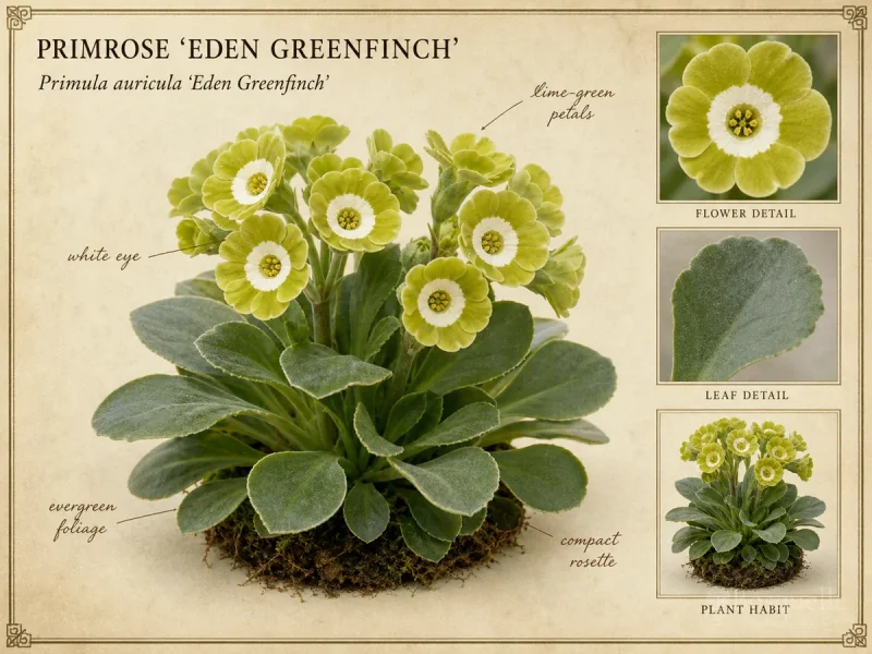 Primrose 'Eden Greenfinch'