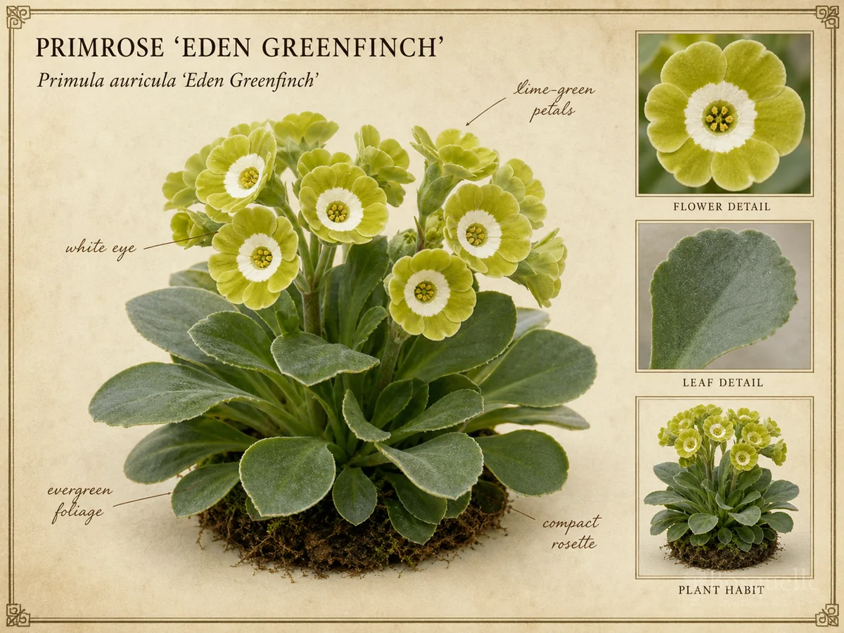 Primrose 'Eden Greenfinch'