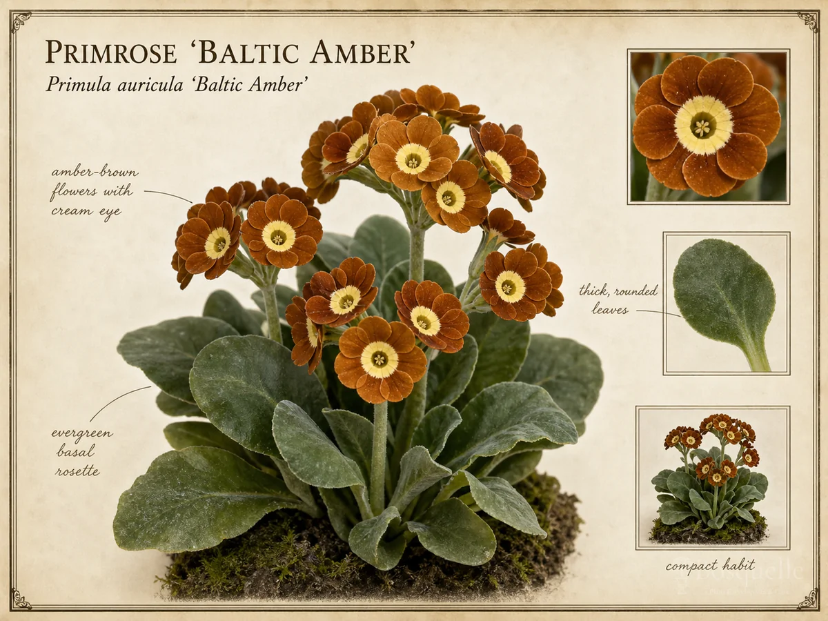 Primrose 'Baltic Amber'