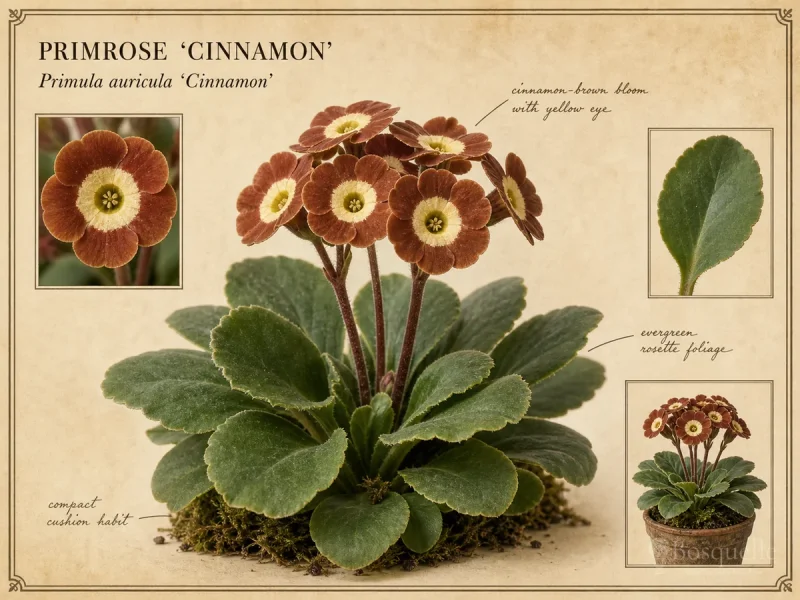 Primrose 'Cinnamon'