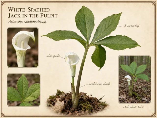 White-Spathed Jack In The Pulpit