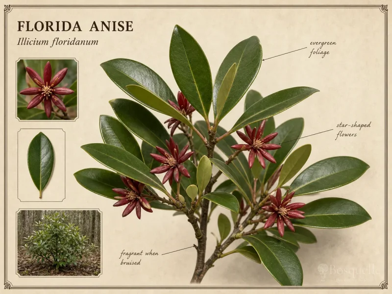 Florida Anise (Illicium floridanum)