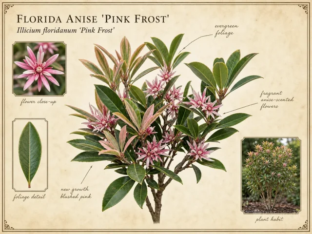 Florida Anise 'Pink Frost'