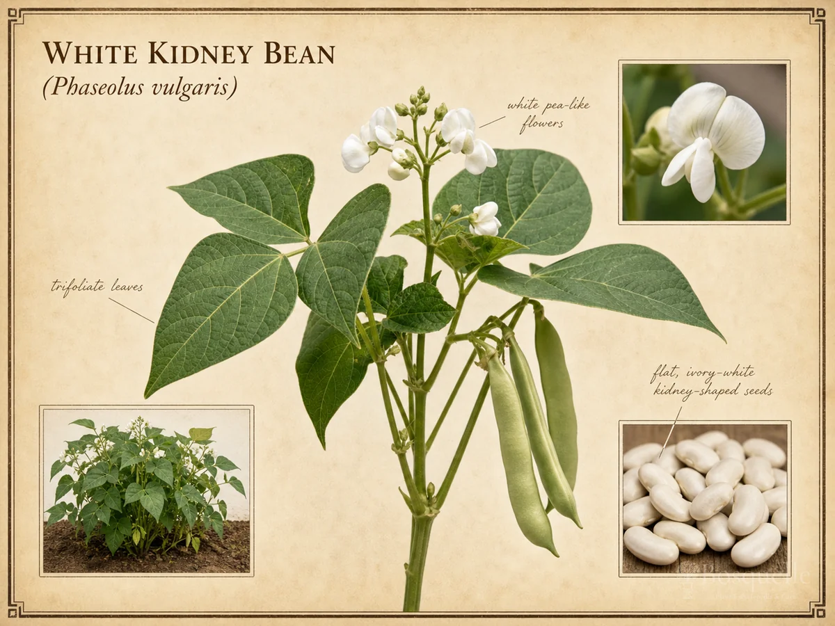 White Kidney Bean (Phaseolus vulgaris – Cannellini Beans)