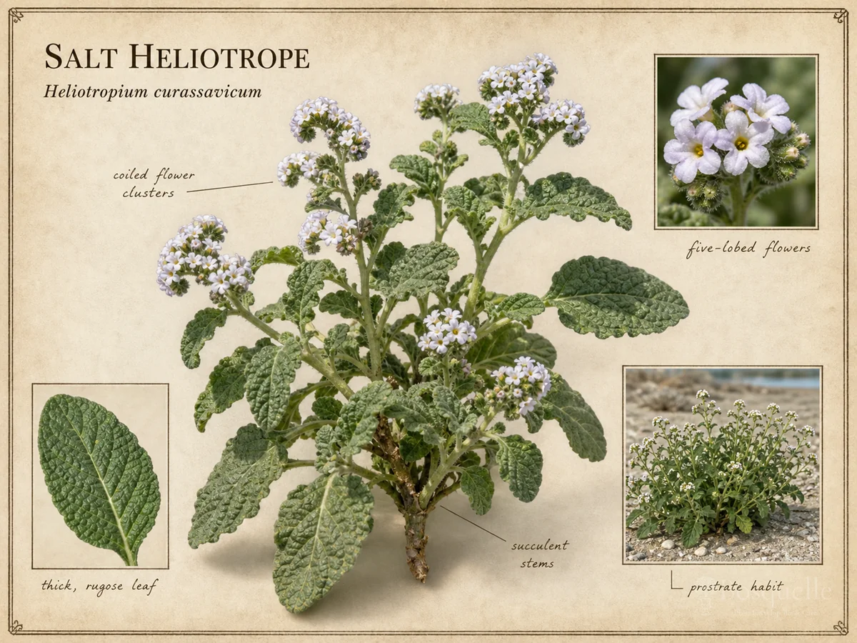 Salt Heliotrope (Heliotropium curassavicum)