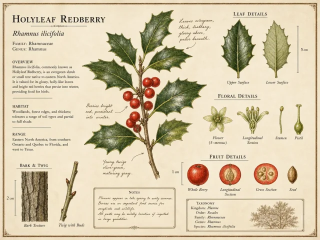 Hollyleaf Redberry