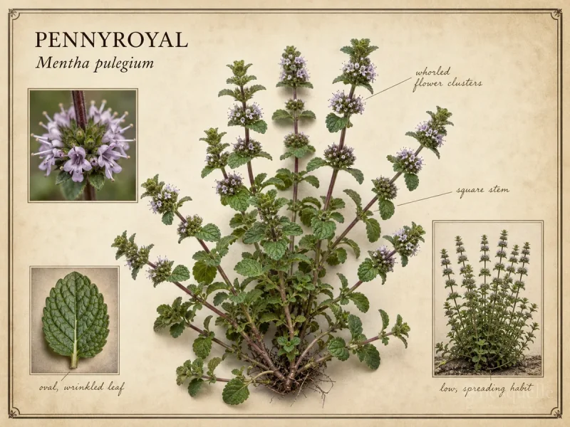 Pennyroyal (Mentha pulegium)