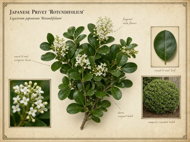 Japanese Privet 'Rotundifolium'