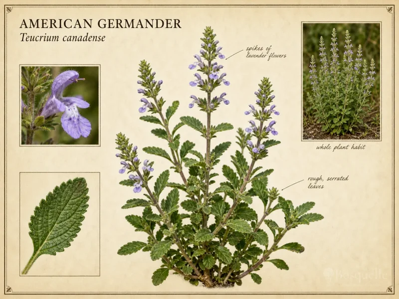 American Germander (Teucrium canadense)