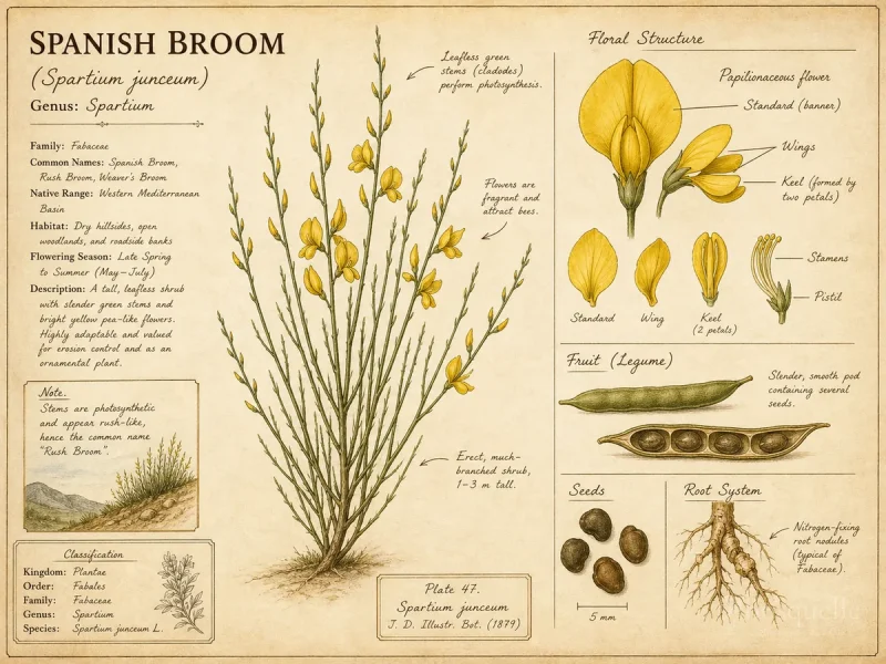 Spanish Broom (Spartium junceum)