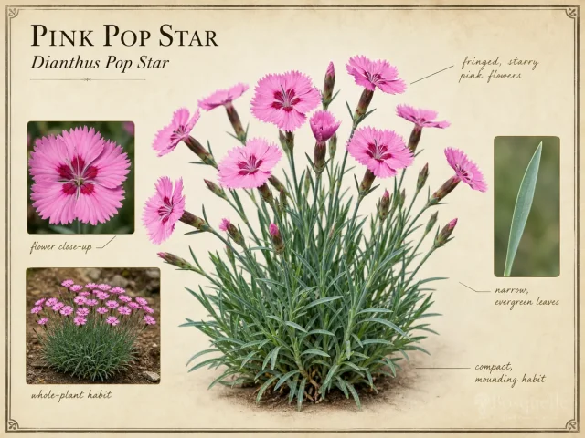 Pink Pop Star (Dianthus Pop Star)