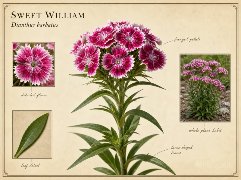 Sweet William (Dianthus barbatus)