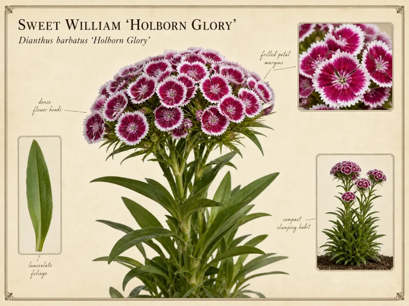Sweet William ‘Holborn Glory’ (Dianthus barbatus ‘Holborn Glory’)